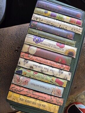 Yoshi Colorful Garden Book Wallet